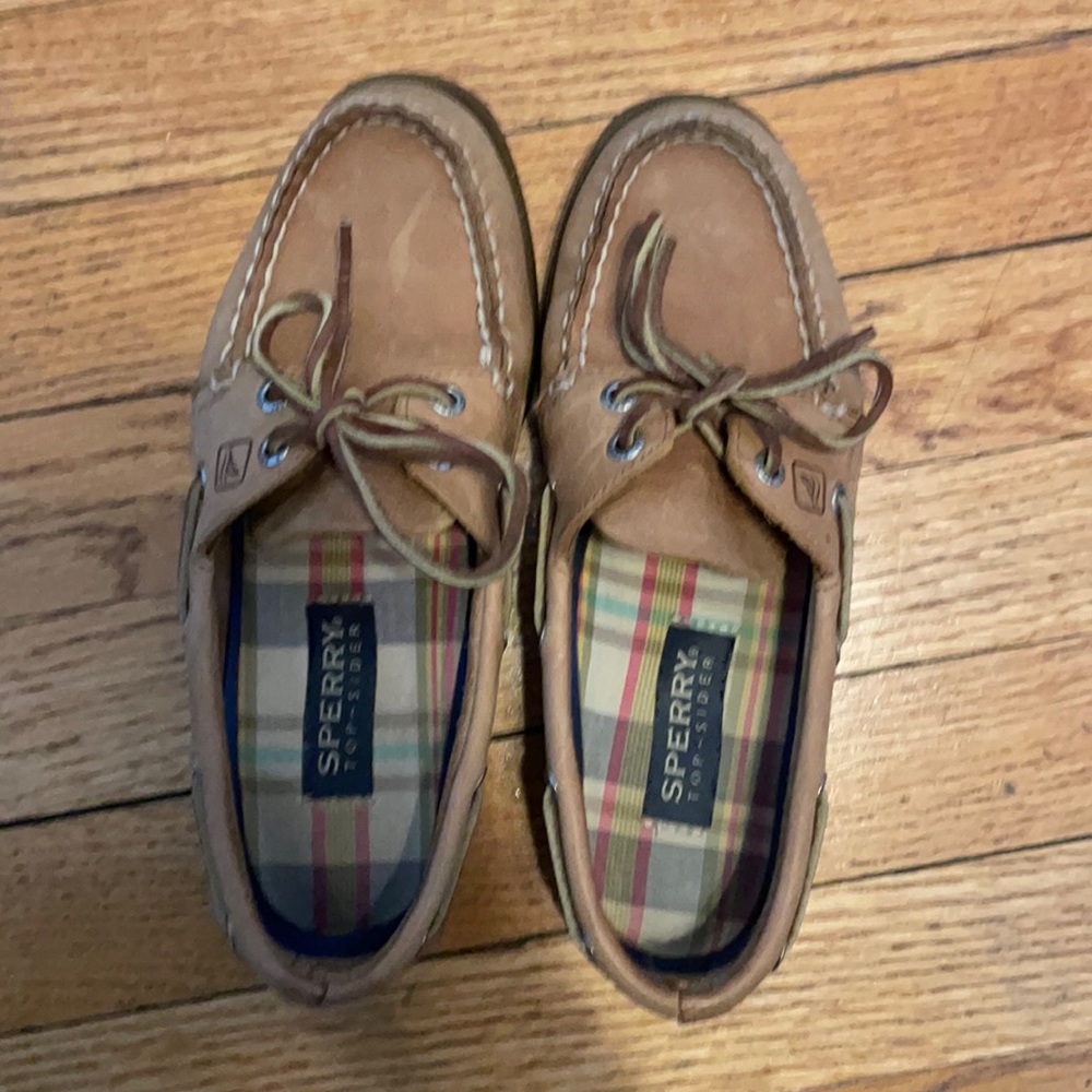 Sperry leather loafers